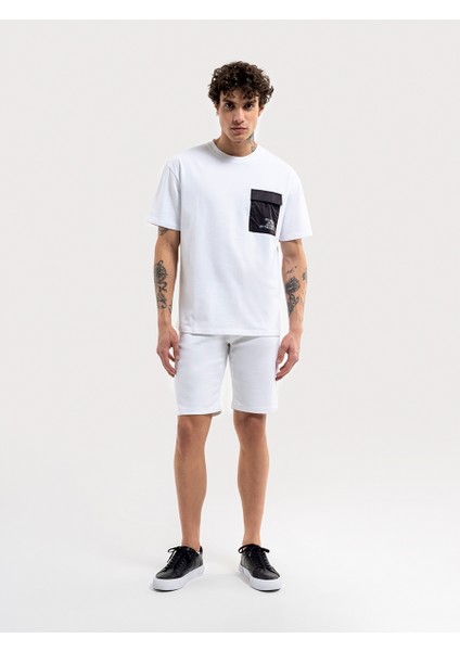 Slim Fit Erkek Şort