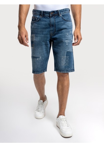 Straight Fit Erkek Şort