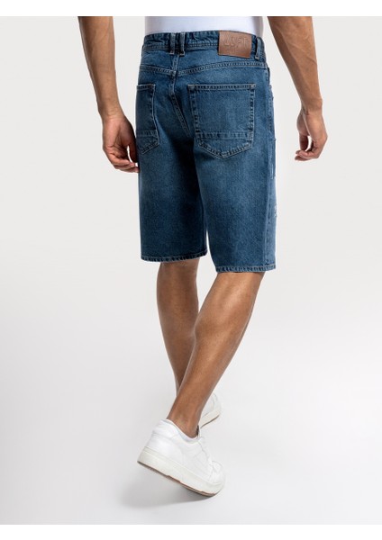 Straight Fit Erkek Şort