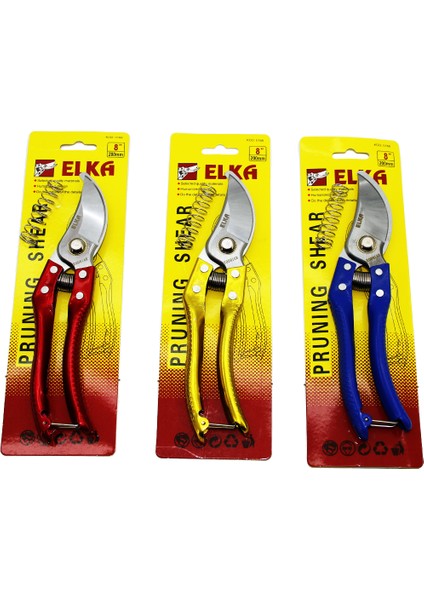 8 Inç -200MM Çelik Bağ Makası Yedek Yaylı (5256)