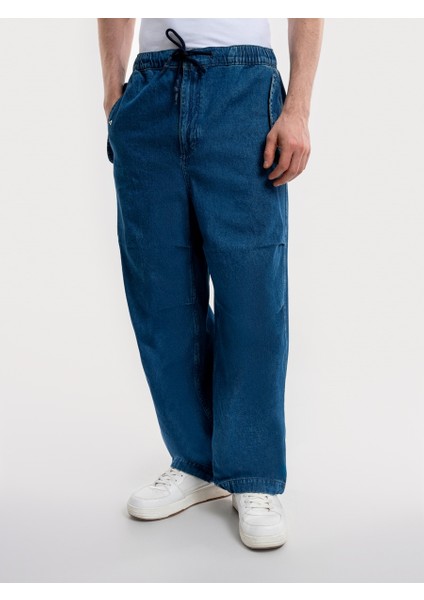 Parachuthe Jean Baggy Fit Erkek Pantolon