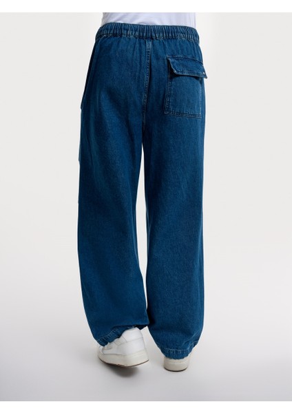 Parachuthe Jean Baggy Fit Erkek Pantolon