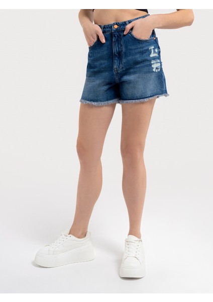Regular Fit Kadın Şort
