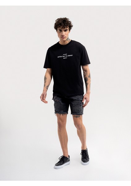 Straight Fit Erkek Şort