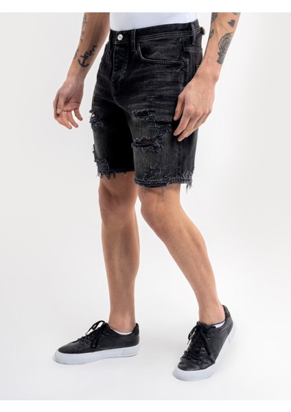 Straight Fit Erkek Şort