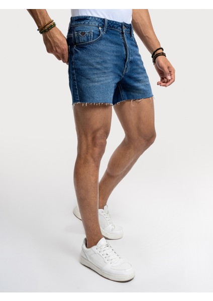 Straight Fit Erkek Şort