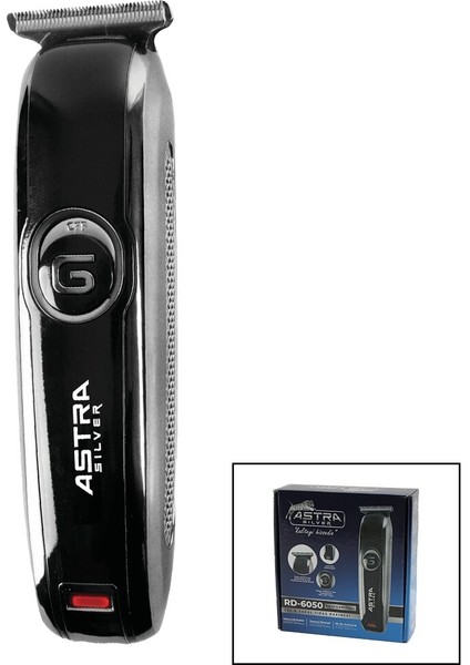 Saç Sakal Kesme - Traş Makinesi Fiş Şarjlı=led Gösterge 8 Saat ŞARJ=60DK.TAM Güç Kullanım RD-6050 (5256)
