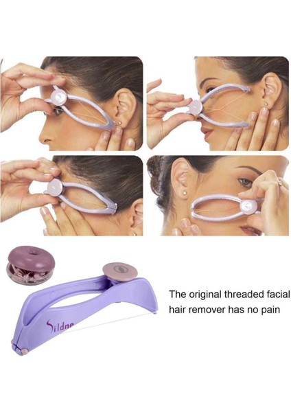 Slique Iple Yüz Tüy Alma Aleti Kaş Kıl Alıcı Epilatör (5256) fırsatları