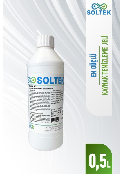 Cam Fayans Mermer Kaynak Lekesi Temizleme Jeli- Solox Sx