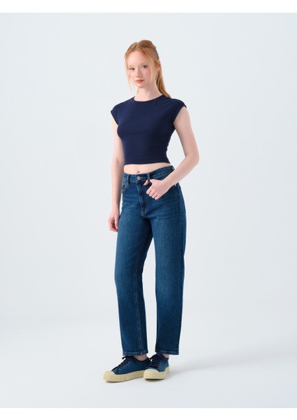 Comfort Straight Comfort Fit Kadın Pantolon