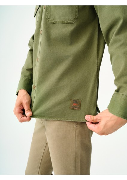 Relax Fit Erkek Gömlek U.kol