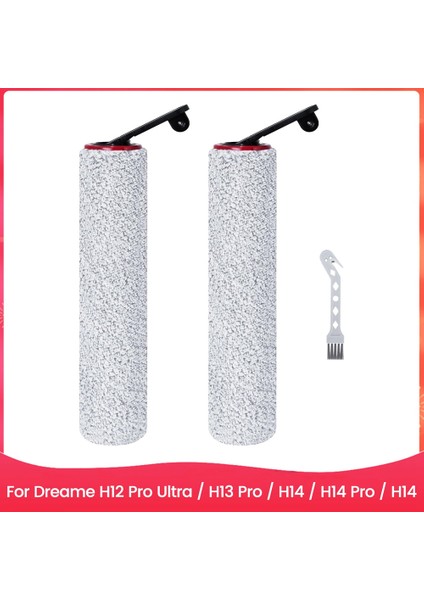 H12 Pro Ultra / H13 H14 Çift Islak ve Kuru Elektrikli Süpürge Için Fırça Rulosu Yedek Parçaları (Yurt Dışından)