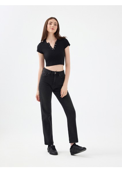 Comfort Straight Comfort Fit Kadın Pantolon