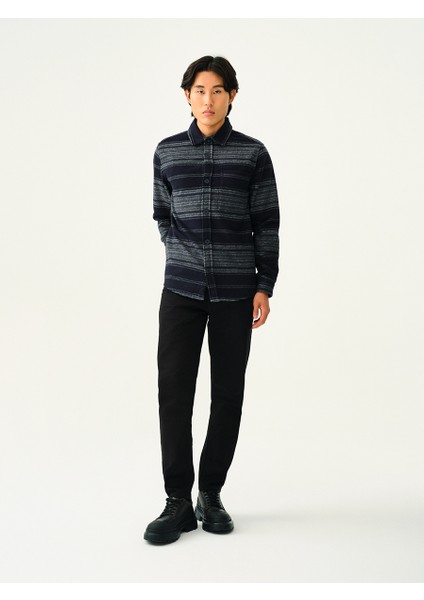 Relax Fit Erkek Gömlek U.kol