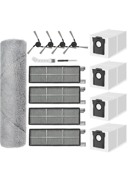 Z50 Ultra/z5/z5 Pro Ultra Robot Süpürge, Rulo Paspas, Yan Fırçalar, Filtreler, Toz Torbaları Için Yedek Parça Seti (Yurt Dışından)