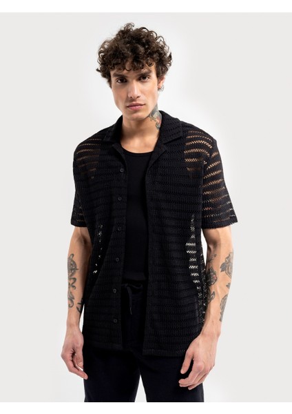 Relax Fit Erkek Gömlek K.kol