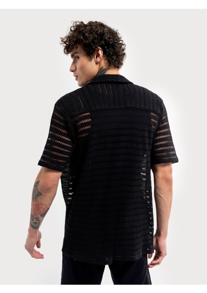 Relax Fit Erkek Gömlek K.kol