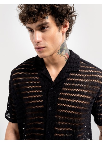 Relax Fit Erkek Gömlek K.kol