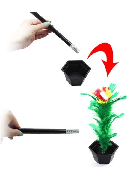 Çiçek Çıkaran Sihirli Çubuk Sihirli Çiçek Sihirbazlık Oyunu (5256) fırsatları