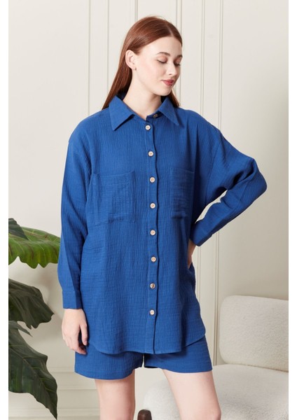 %100 Pamuk Kumaş Kadın Gömlek modelleri