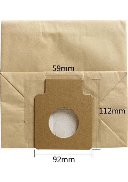 Elektrikli Süpürge Için 10 Adet Tek Kullanımlık Kağıt Toz Torbası Yedeği -2700 -2760 -4760 C-11 (Yurt Dışından) fiyatları