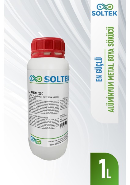 Alüminyum Boya Sökücü- Sol Rem Al
