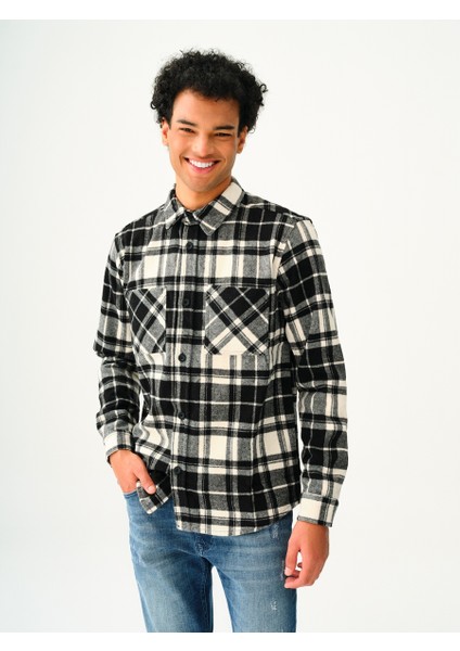 Erkek Gömlek Siyah LF2037386