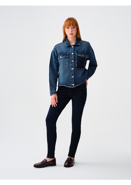 Oversize Fit Kadın Ceket