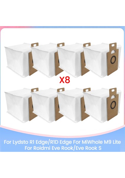 R1 EDGE/R1D Edge Miwhole M9 Lite Eve/eve S Yedek Parçaları Için Toz Torbası Verimli Temizlik (Yurt Dışından)