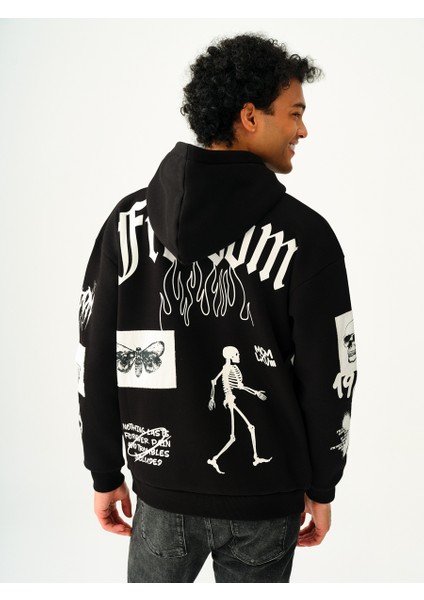 Oversize Erkek Sweatshirt