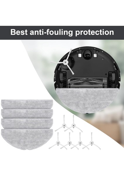 Vyzzle D10 L10 V20 R1D Edge Eve S Robot Süpürge Için Yedek Aksesuar Kiti (Yurt Dışından) fırsatları