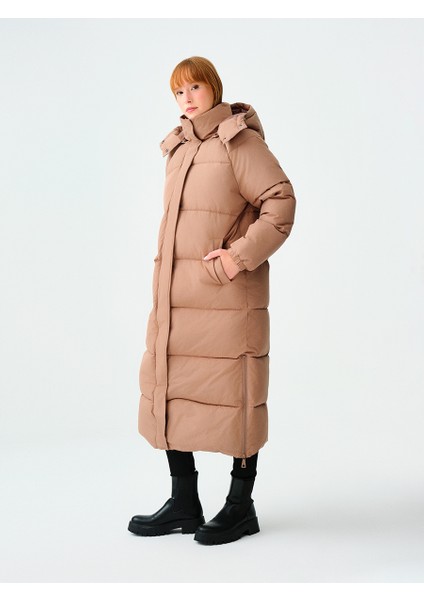 Loose Fit Kadın Kaban