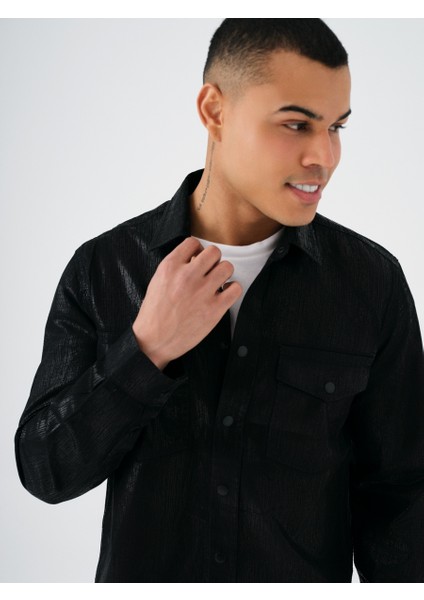 Regular Fit Erkek Gömlek U.kol
