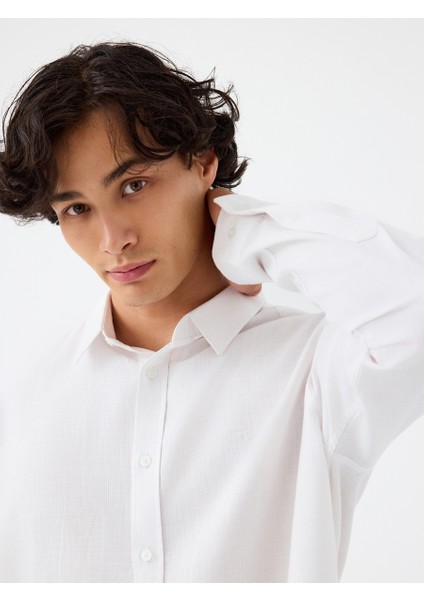 Regular Fit Erkek Gömlek U.kol