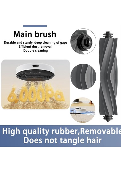 D9 Max Gen2 / D10S Pro Robot Süpürge Parçaları Için Yedek Kit Aksesuarları (Yurt Dışından) modelleri