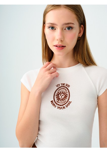 Fitted Kadın Tshirt K.kol