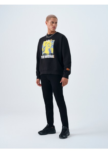 Oversize Erkek Sweatshirt
