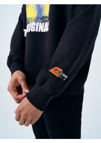 Oversize Erkek Sweatshirt