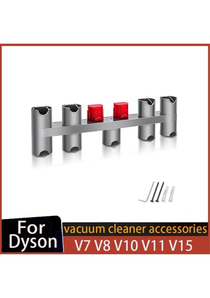 V7 V8 V10 V11 V15 Elektrikli Süpürge Için Depolama Rafı Alet Tutucu Fırça Başlığı Temizleme Aksesuarları Braketi (Yurt Dışından)
