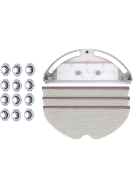 S6 Pure S5 S51 S50 S52 S55 E25 E35 E4 E5 Robot Süpürge Aksesuarları Için Paspas Bezi Tutucu (Yurt Dışından) modelleri