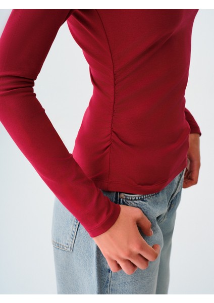 Fitted Kadın Tshirt U.kol