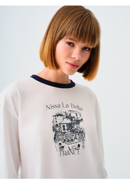 Oversize Kadın Tshirt U.kol