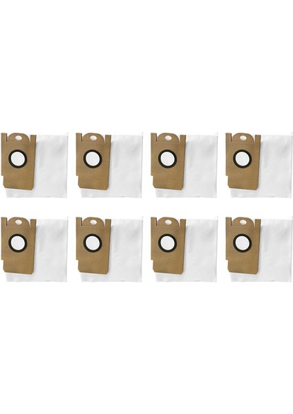 G2 Robot Süpürge Yedek Parçası Için 8 Adet Toz Torbası Çöp Ev Temizliği (Yurt Dışından)