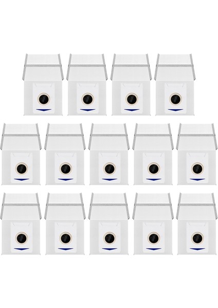 T30 Omni / T30 Max / T30 Pro Robot Süpürge Yedek Çöp Torbası Için 14 Adet Vakum Torbası (Yurt Dışından)