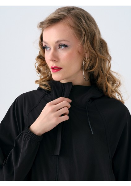 Oversize Kadın Yağmurluk