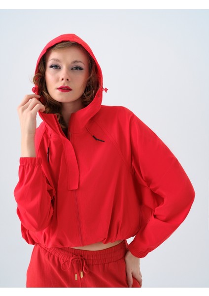 Oversize Kadın Yağmurluk