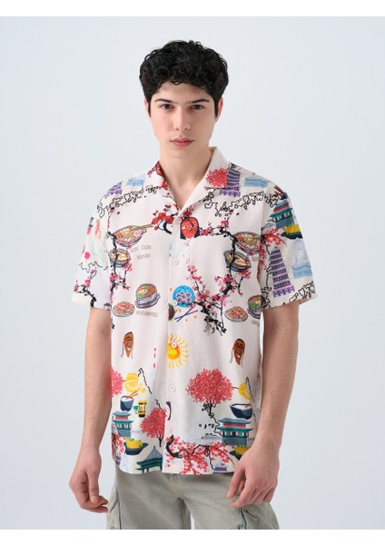 Relax Fit Erkek Gömlek K.kol