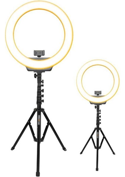 26 Inç Rgb LED Soft Ring Light - Ayaklı ve 360 Derece Dönebilir