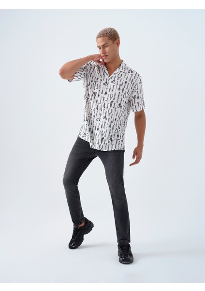 Relax Fit Erkek Gömlek K.kol