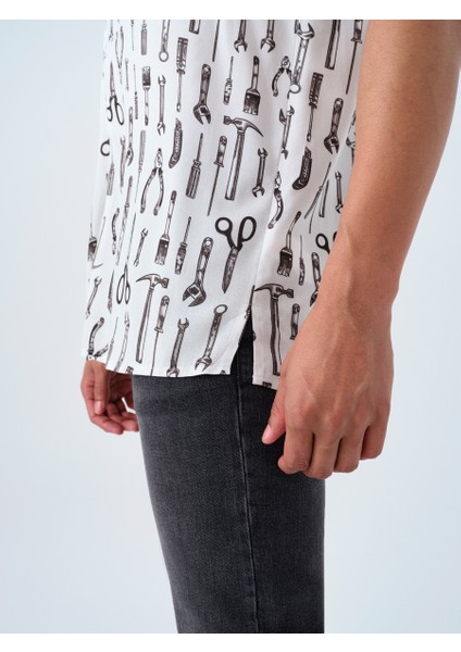 Relax Fit Erkek Gömlek K.kol